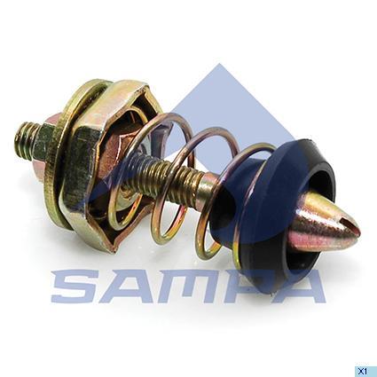 Sampa 1830 0466 Bracket of fastening of facing of a radiator 18300466