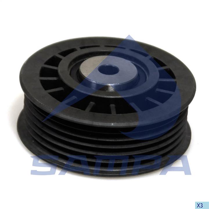 Sampa 010.080 V-ribbed belt tensioner (drive) roller 010080
