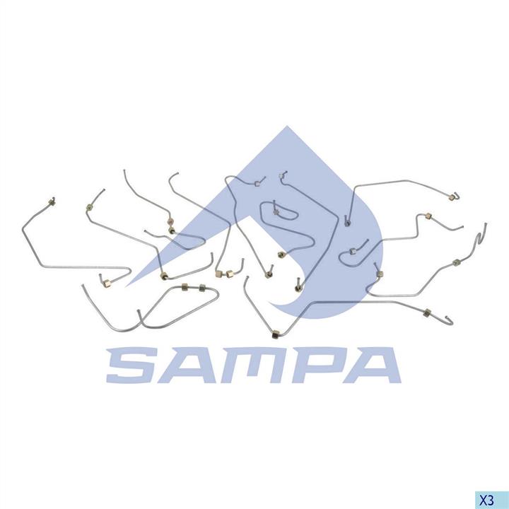 Sampa 5010 0420 Fuel pipes, set 50100420