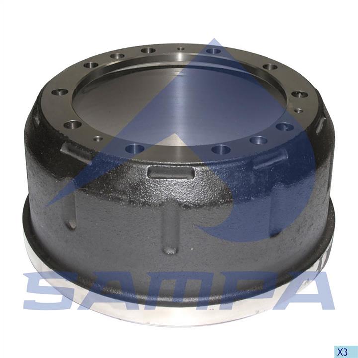 Sampa 021.052 Front brake drum 021052