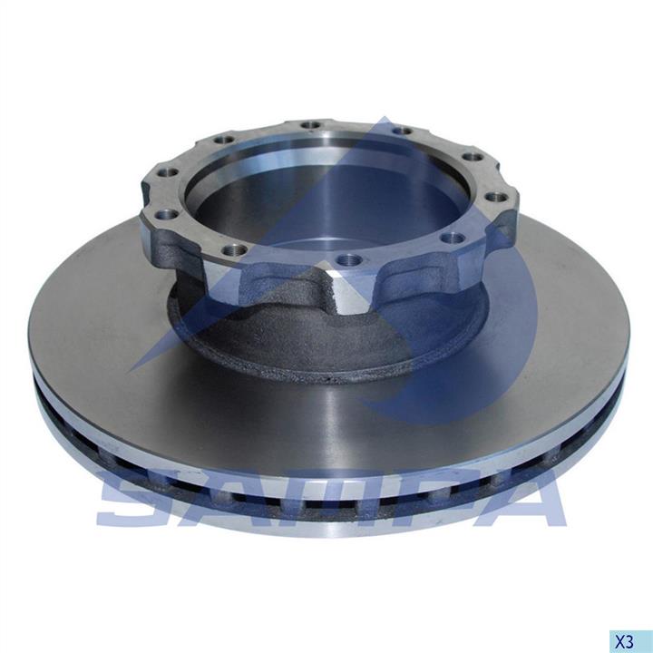 Sampa 021.040 Front brake disc ventilated 021040