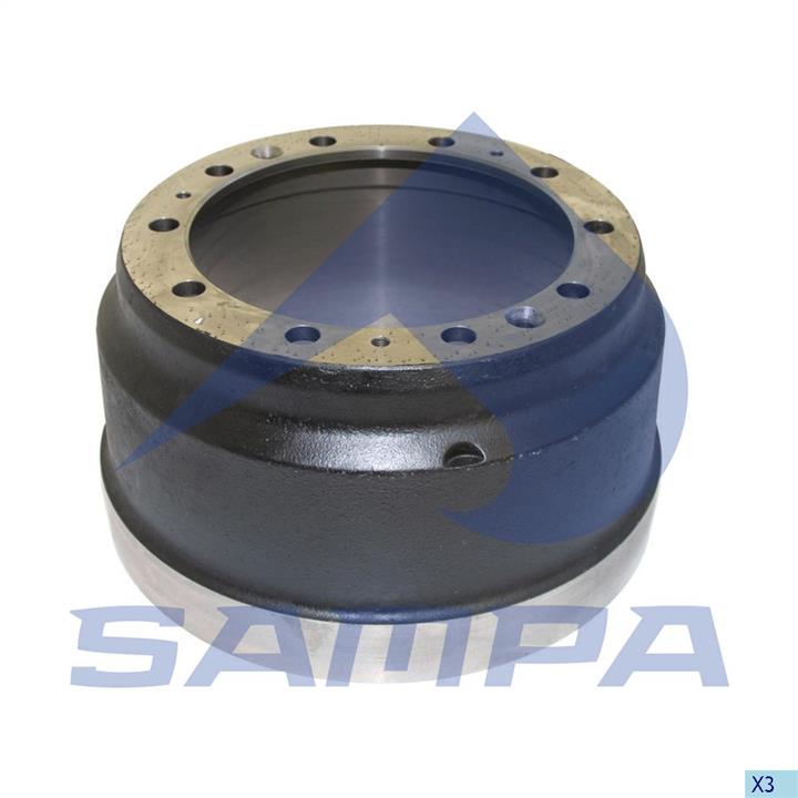Sampa 041.076 Front brake drum 041076