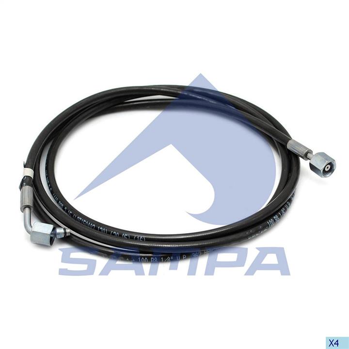 Sampa 031.218 Hose Line, driver cab tilt unit 031218