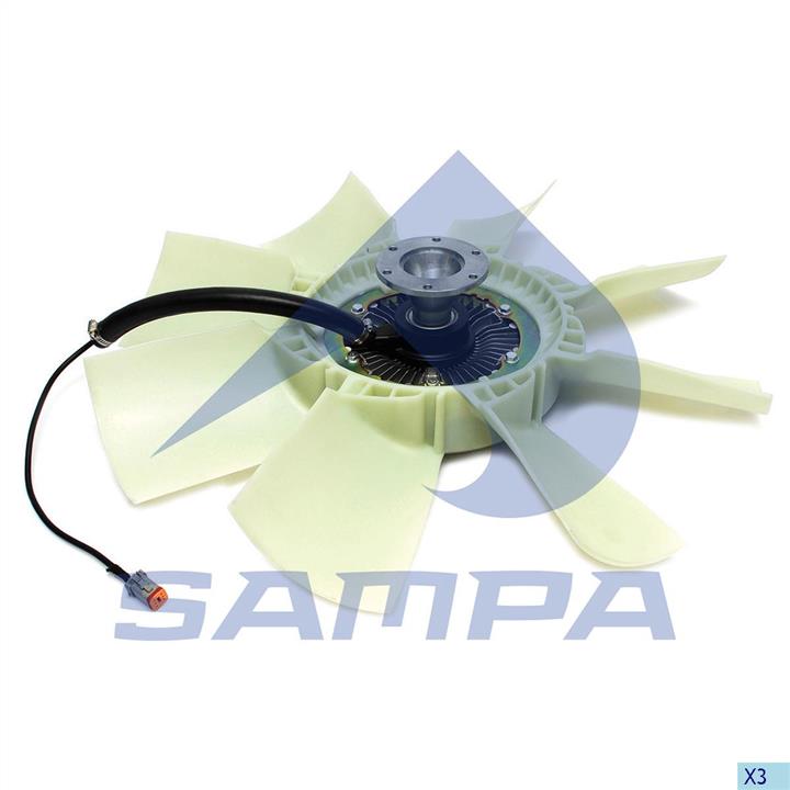 Sampa 041.414 Hub, engine cooling fan wheel 041414