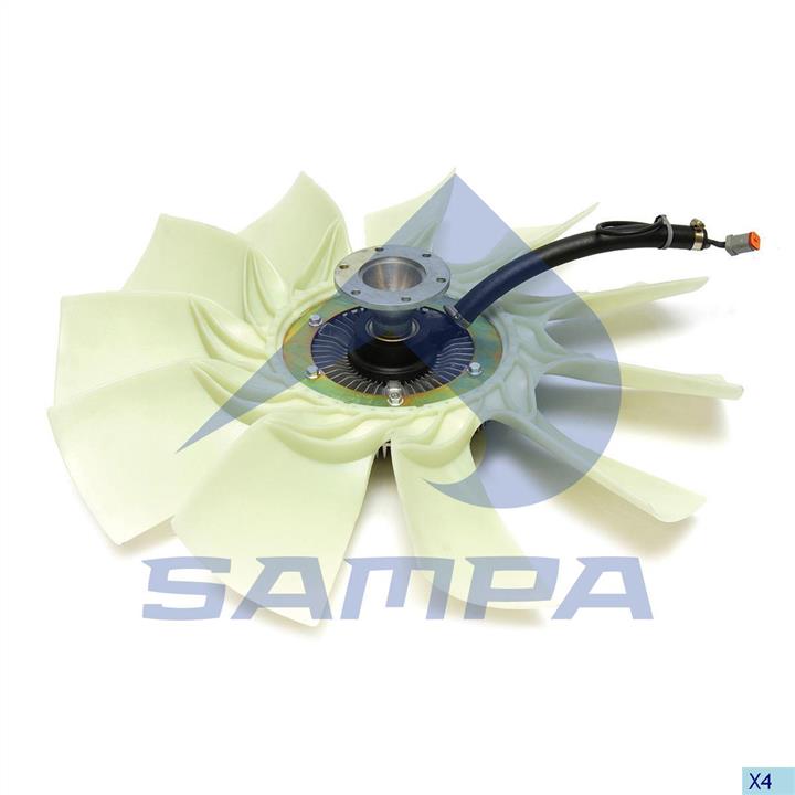Sampa 041.415 Hub, engine cooling fan wheel 041415