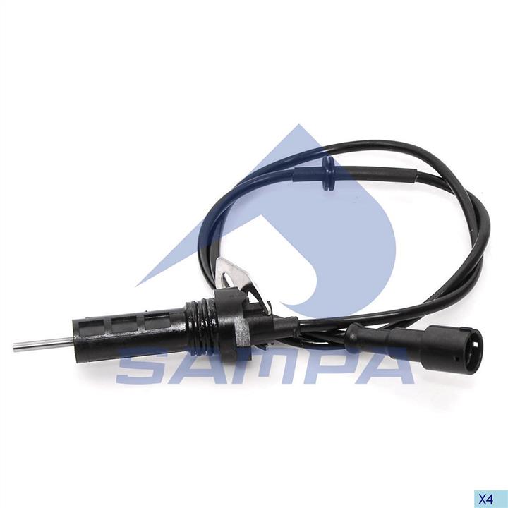 Sampa 031.454 Warning contact, brake pad wear 031454