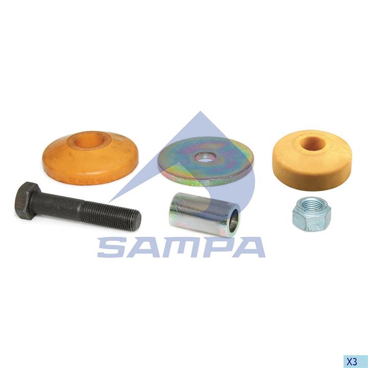 Sampa 020.604 Repair Kit, driver cab stabiliser 020604