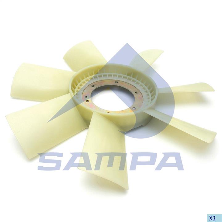 Sampa 041.405 Hub, engine cooling fan wheel 041405