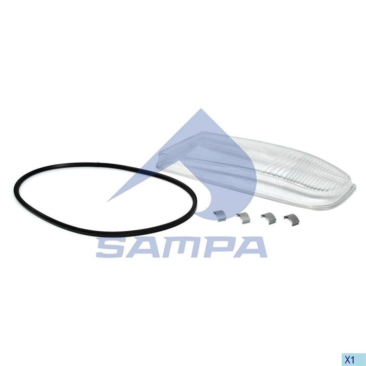Sampa 022.032 Fog lamp glass 022032