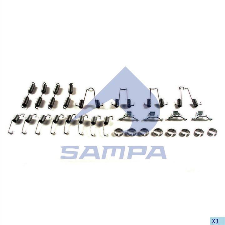 Sampa 070.572 Mounting kit brake pads 070572