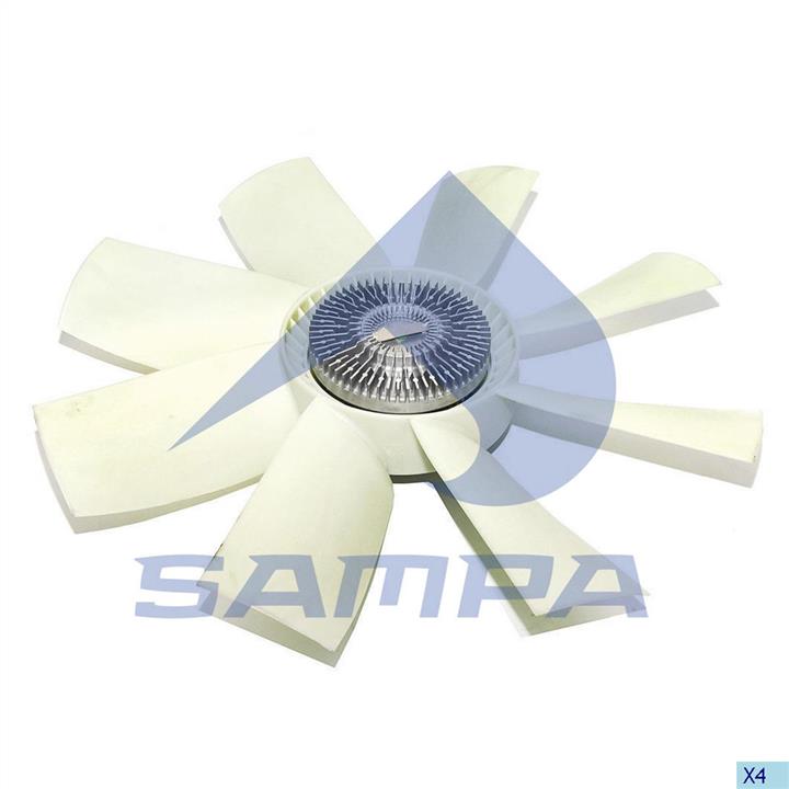Sampa 033.152 Hub, engine cooling fan wheel 033152