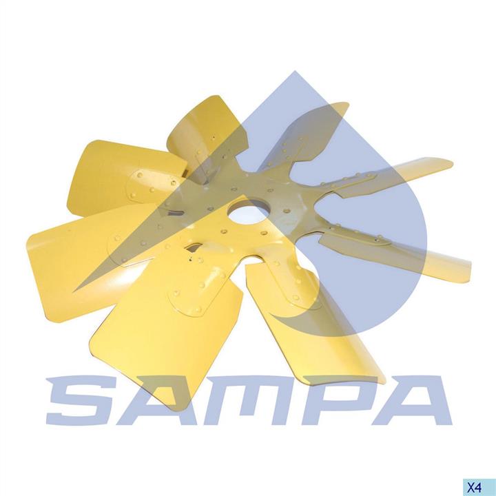 Sampa 032.091 Hub, engine cooling fan wheel 032091