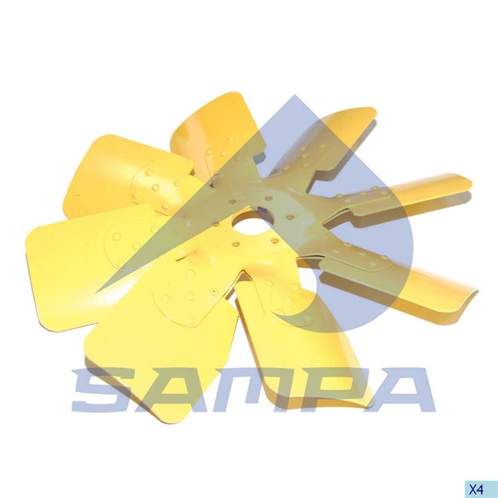 Sampa 032.090 Hub, engine cooling fan wheel 032090