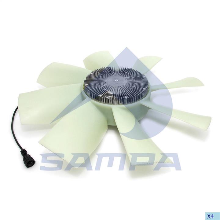 Sampa 032.088 Hub, engine cooling fan wheel 032088