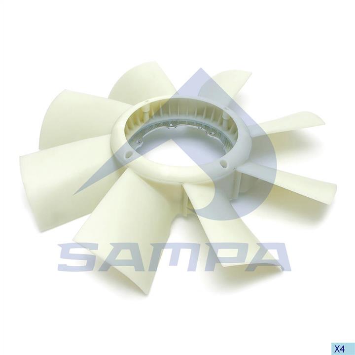Sampa 032.107 Hub, engine cooling fan wheel 032107