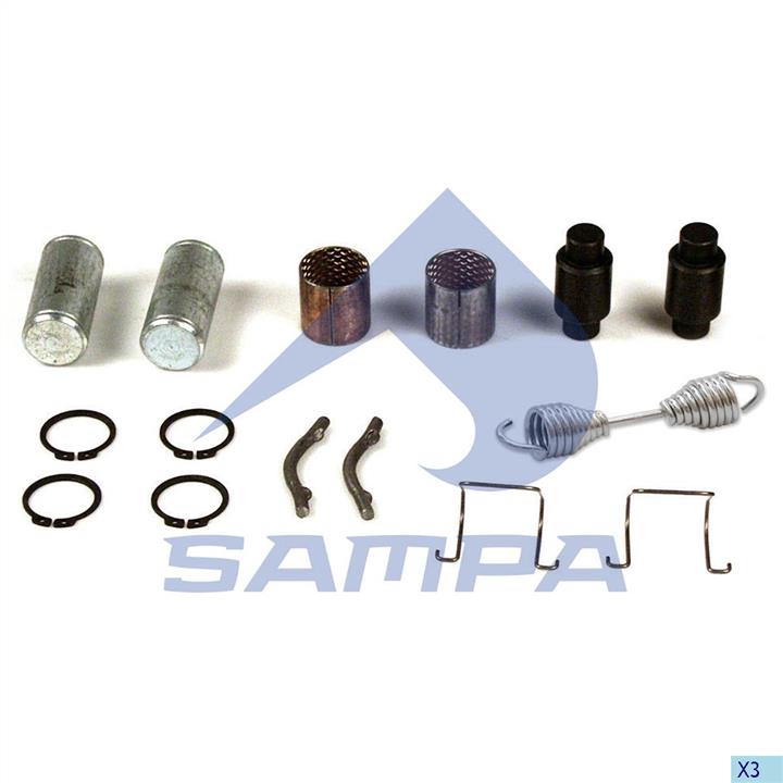 Sampa 086.505 Mounting kit brake pads 086505