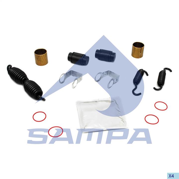 Sampa 085.530 Mounting kit brake pads 085530