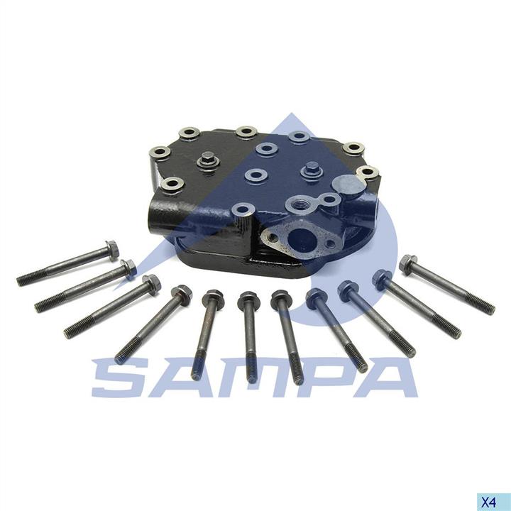 Sampa 094.300 Pneumatic compressor cylinder head 094300
