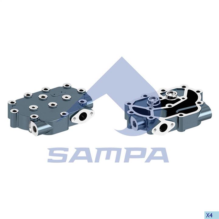 Sampa 094.306 Pneumatic compressor cylinder head 094306