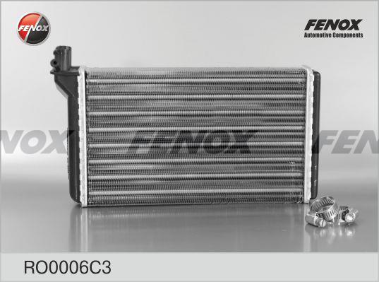 Fenox RO0006C3 Heat exchanger, interior heating RO0006C3