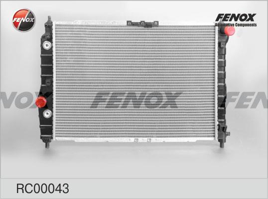 Fenox RC00043 Radiator, engine cooling RC00043