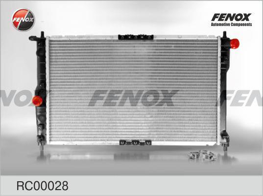 Fenox RC00028 Radiator, engine cooling RC00028
