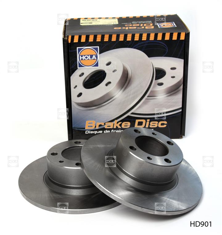 Unventilated front brake disc Hola HD901