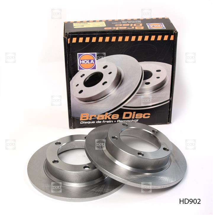 Unventilated front brake disc Hola HD902