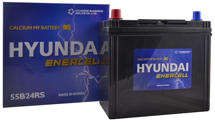 Hyundai Enercell 55B24RS Battery Hyundai Enercell 12V 45AH 440A(EN) L+ 55B24RS