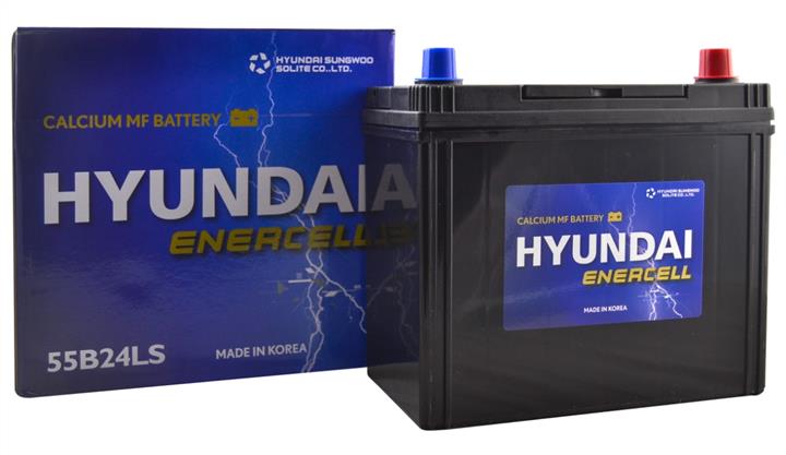 Hyundai Enercell 55B24LS Battery Hyundai Enercell 12V 45AH 440A(EN) R+ 55B24LS