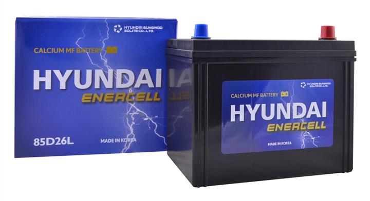 Hyundai Enercell 85D26L Battery Hyundai Enercell 12V 70AH 620A(EN) R+ 85D26L