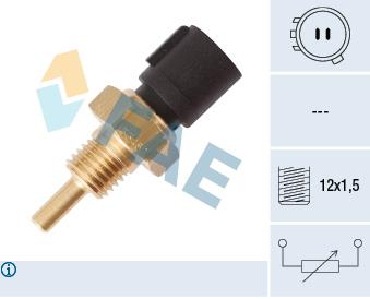 Exhaust system Honda Pilot: 33451 FAE Coolant temperature sensor