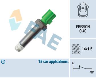 FAE 12616 Oil pressure sensor 12616