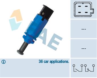 FAE 24910 Brake light switch 24910