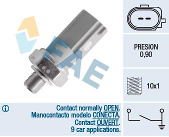 FAE 12831 Oil pressure sensor 12831