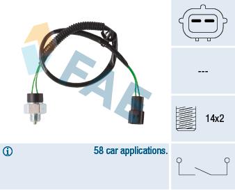 FAE 41281 Reverse gear sensor 41281