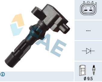 FAE 80230 Ignition coil 80230