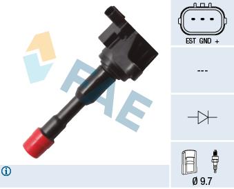 FAE 80298 Ignition coil 80298