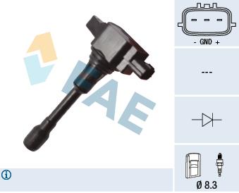 FAE 80375 Ignition coil 80375