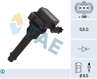 FAE 80369 Ignition coil 80369
