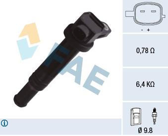 FAE 80363 Ignition coil 80363