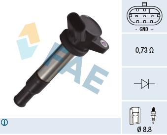 FAE 80357 Ignition coil 80357