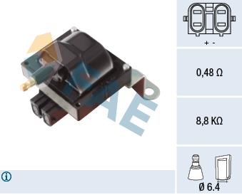 FAE 80356 Ignition coil 80356