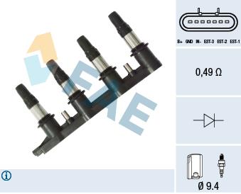 FAE 80352 Ignition coil 80352
