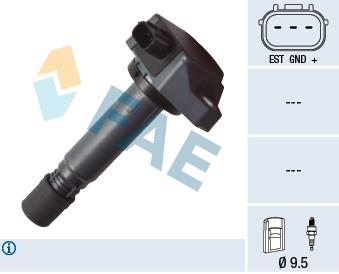 FAE 80347 Ignition coil 80347