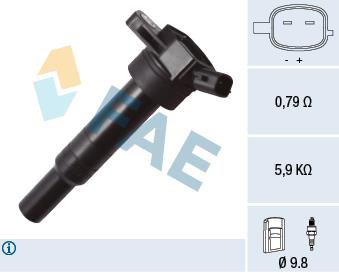 FAE 80342 Ignition coil 80342
