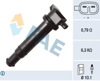 FAE 80334 Ignition coil 80334