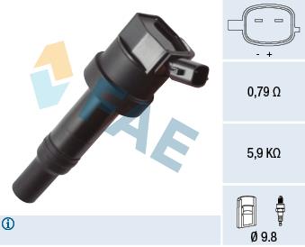 FAE 80333 Ignition coil 80333