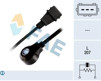 FAE 60257 Knock sensor 60257