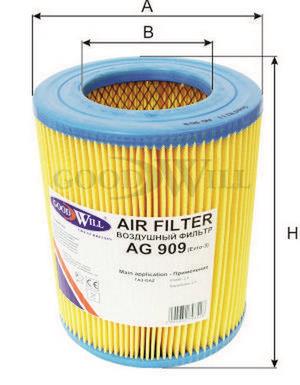 Goodwill AG 909 Air filter AG909